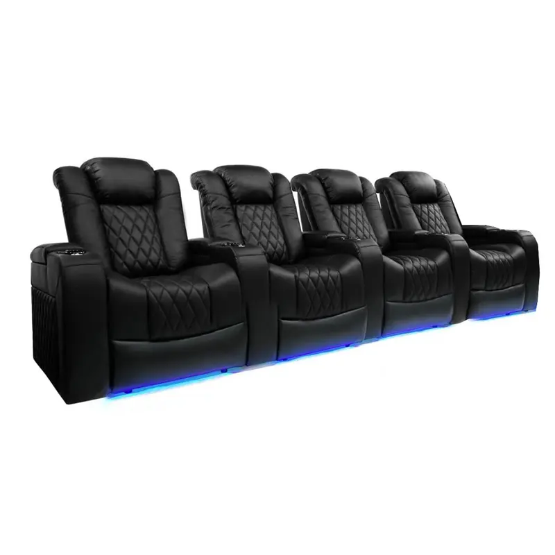 Valencia Tuscany Motorized Home Theater Seating - Top Grain Leather - Valencia-Tuscany-4