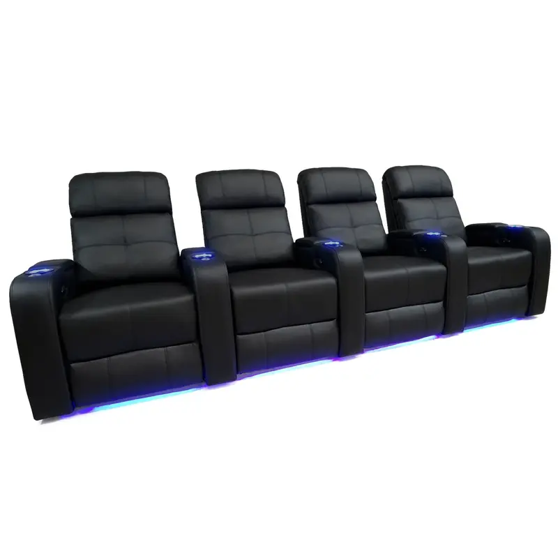 Valencia Verona Motorized Home Theater Seating - Top Grain Leather - Valencia-Verona-4
