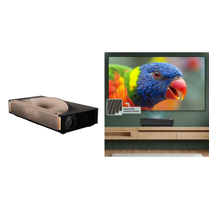 Hisense L9Q + Spectra Helios 100" Fresnel Fixed Frame Screen Bundle