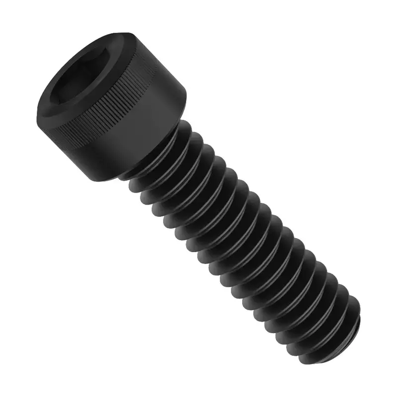 ServoCity 1/4"-20 Black-Oxide Socket Head Screw (0.875" Length) - 6 Pack