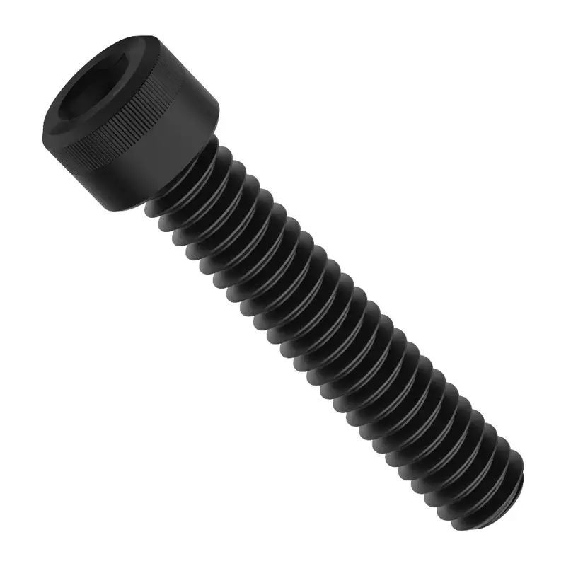 ServoCity 1/4"-20 Black-Oxide Socket Head Screw (1.25" Length) - 6 Pack