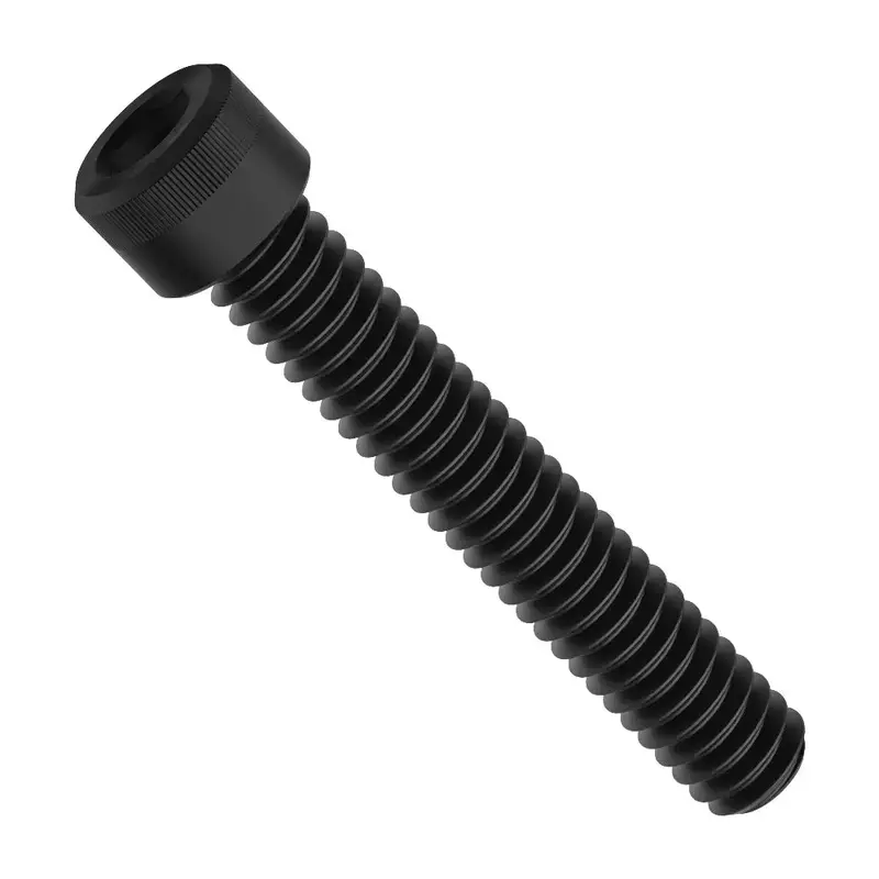 ServoCity 1/4"-20 Black-Oxide Socket Head Screw (1.50" Length) - 6 Pack