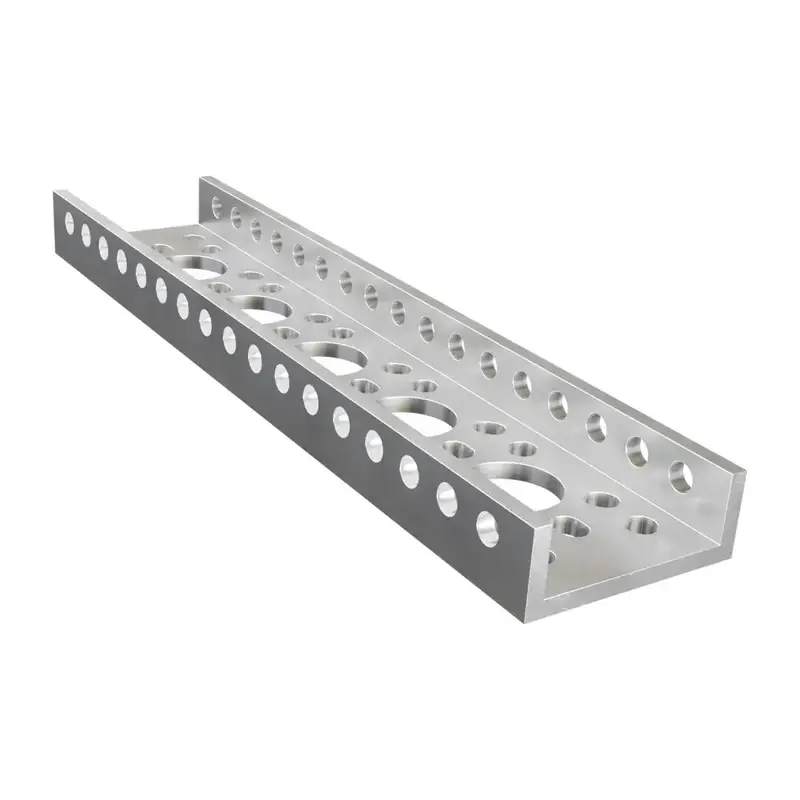 ServoCity 1143 Series Mini Low-Side U-Channel (5 Hole, 144mm Length)