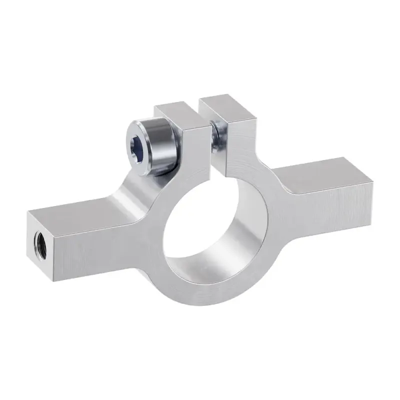 ServoCity 1402 Series 2-Side, 1-Post Clamping Mount (43mm Width, 14mm Bore)