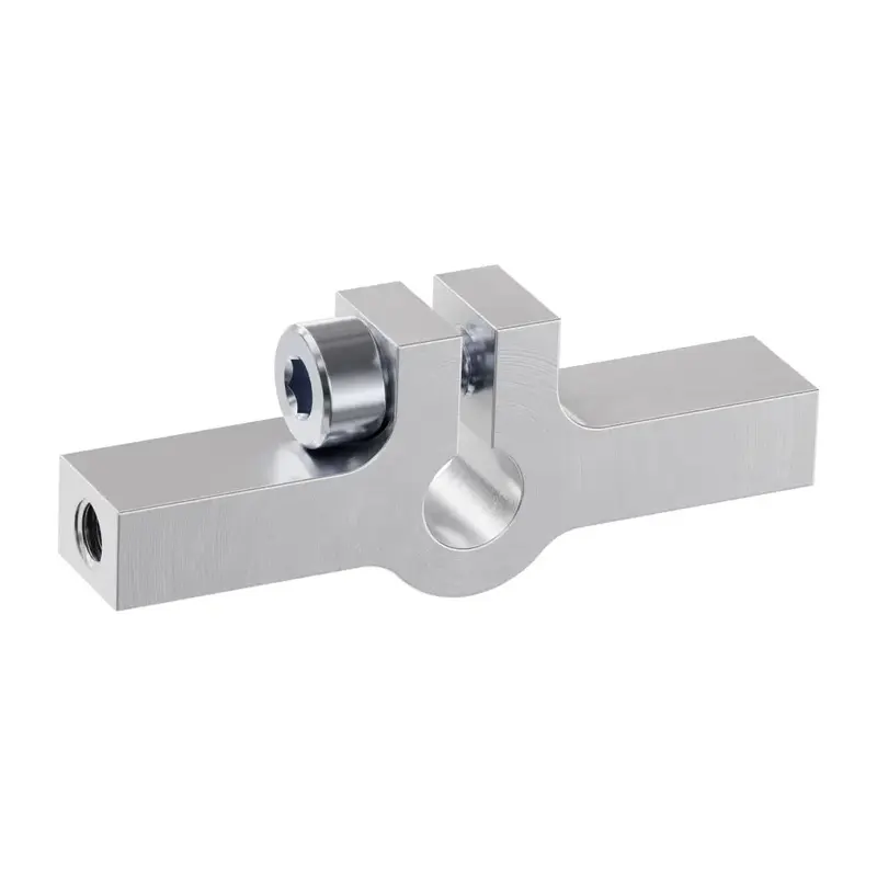 ServoCity 1402 Series 2-Side, 1-Post Clamping Mount (43mm Width, 6mm Bore)