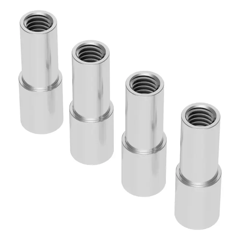 ServoCity 1503 Series M4 x 0.7mm Shoulder-Standoff (5-6mm OD, 10-8mm Length) - 4 Pack