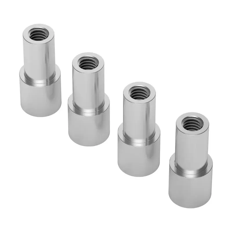 ServoCity 1503 Series M4 x 0.7mm Shoulder-Standoff (6-8mm OD, 10-8mm Length) - 4 Pack
