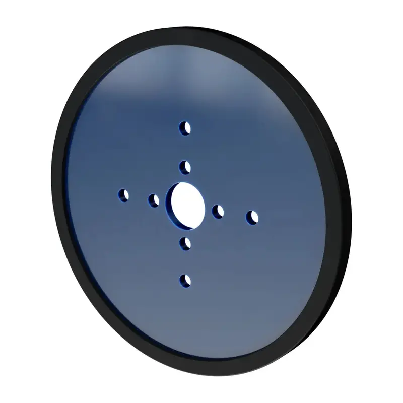 ServoCity 4" Acrylic Disc Wheel (Blue) - 2 Pack