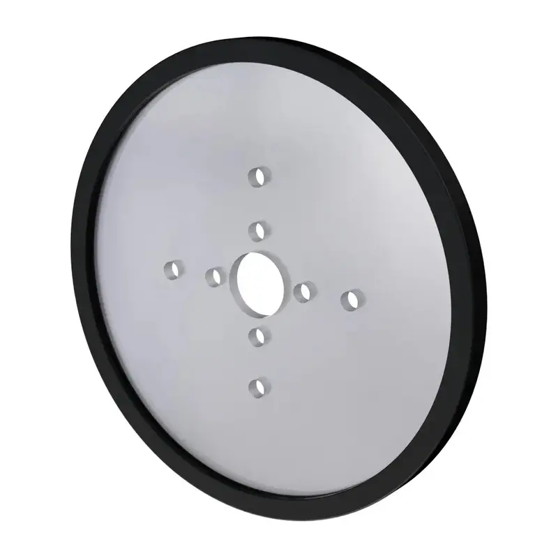 ServoCity 4" Acrylic Disc Wheel (Clear) - 2 Pack