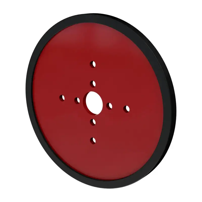 ServoCity 4" Acrylic Disc Wheel (Red) - 2 Pack