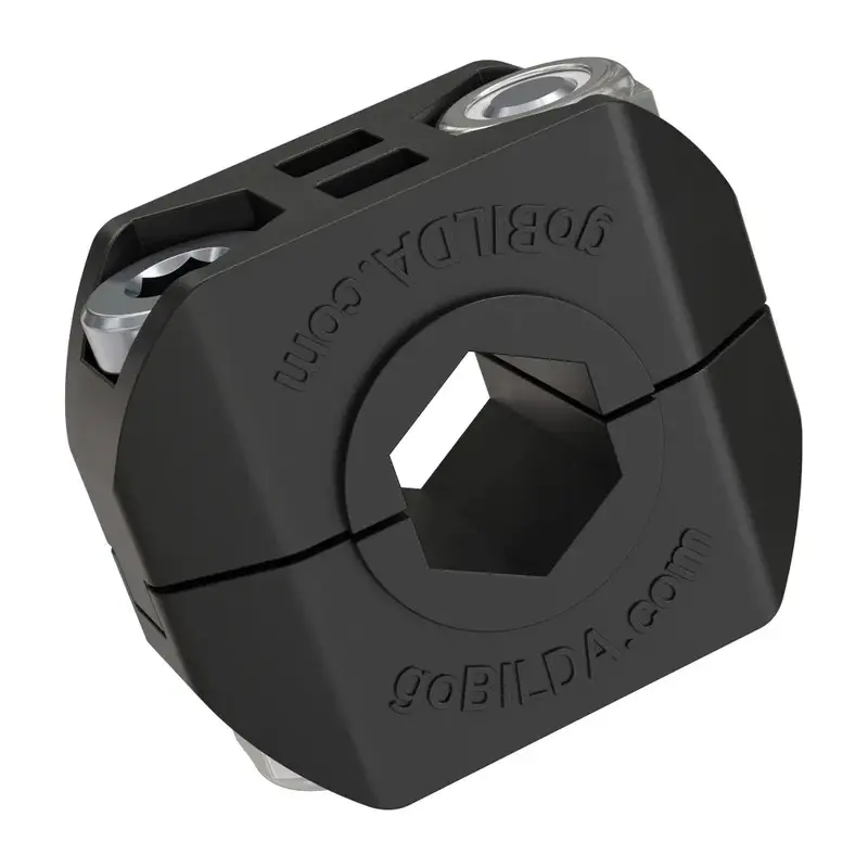 Polycarbonate Clamping Collar (8mm REX Bore) - 4 Pack