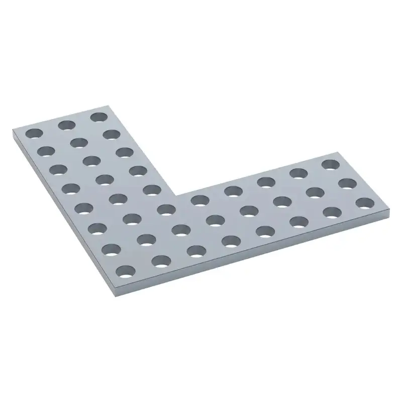 ServoCity 1137 Series Flat Grid Bracket (1-2) - 2 Pack