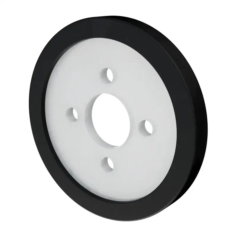 ServoCity 2" Acrylic Disc Wheel (White) - 2 Pack