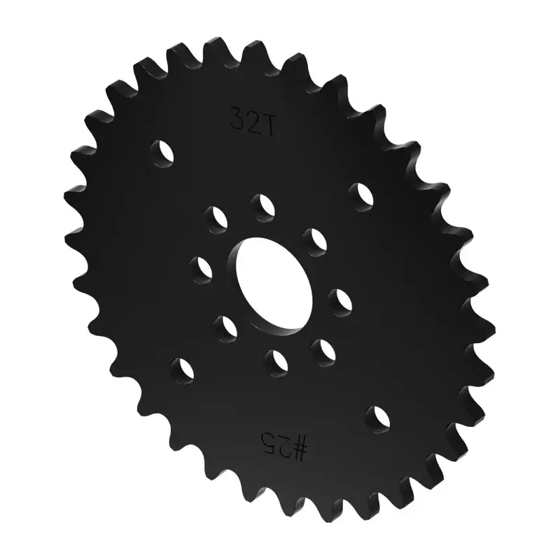 ServoCity #25 Pitch Acetal Hub-Mount Sprocket (14mm Bore, 32 Tooth)