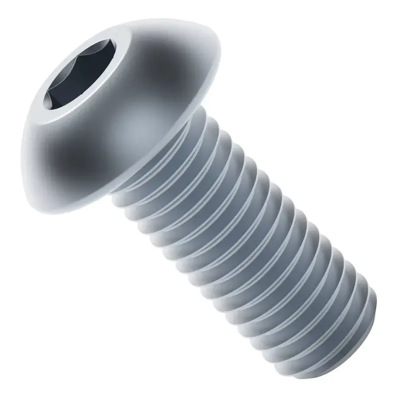 ServoCity 2802 Series Button Head Screw (M4 x 0.7mm, 10mm Length) - 25pk