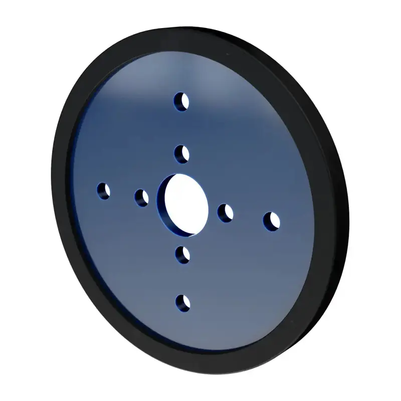 ServoCity 3" Acrylic Disc Wheel (Blue) - 2 Pack
