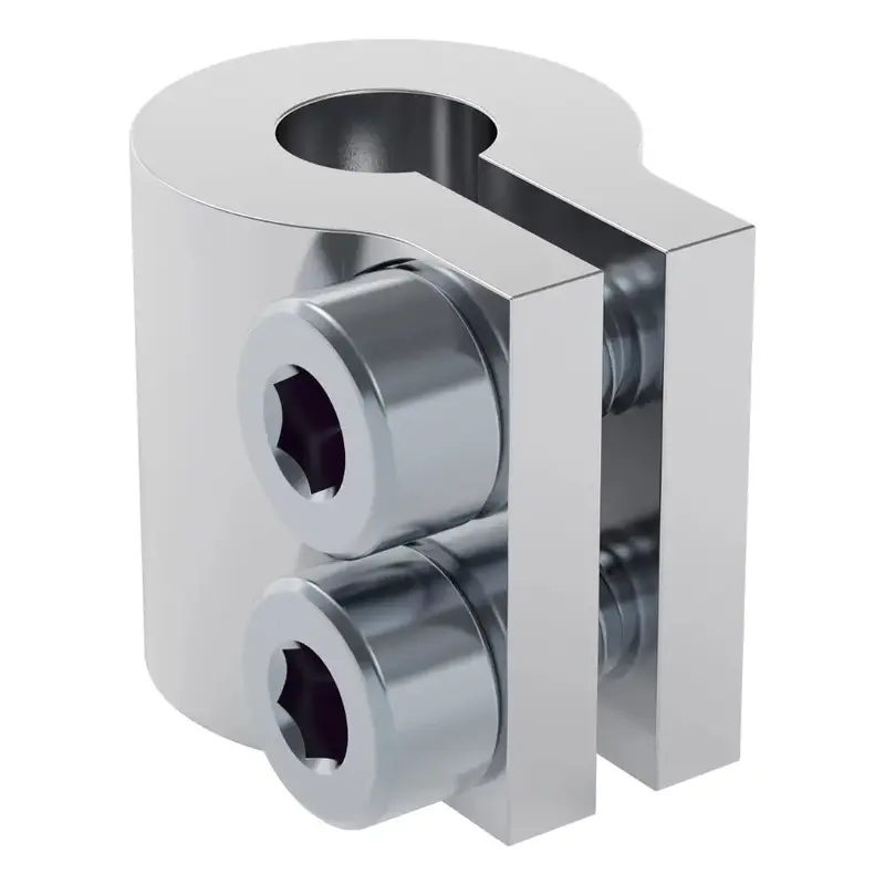 ServoCity 4000 Series Clamping Shaft Coupler (6mm Round Bore to 8mm Round Bore)
