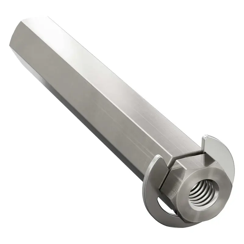 ServoCity 8mm REX Shaft w/ E-Clip (52mm Length)