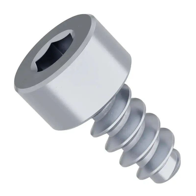 ServoCity Thread-Forming Socket Head Screw (M4 x 8mm Length) - 25 Pack