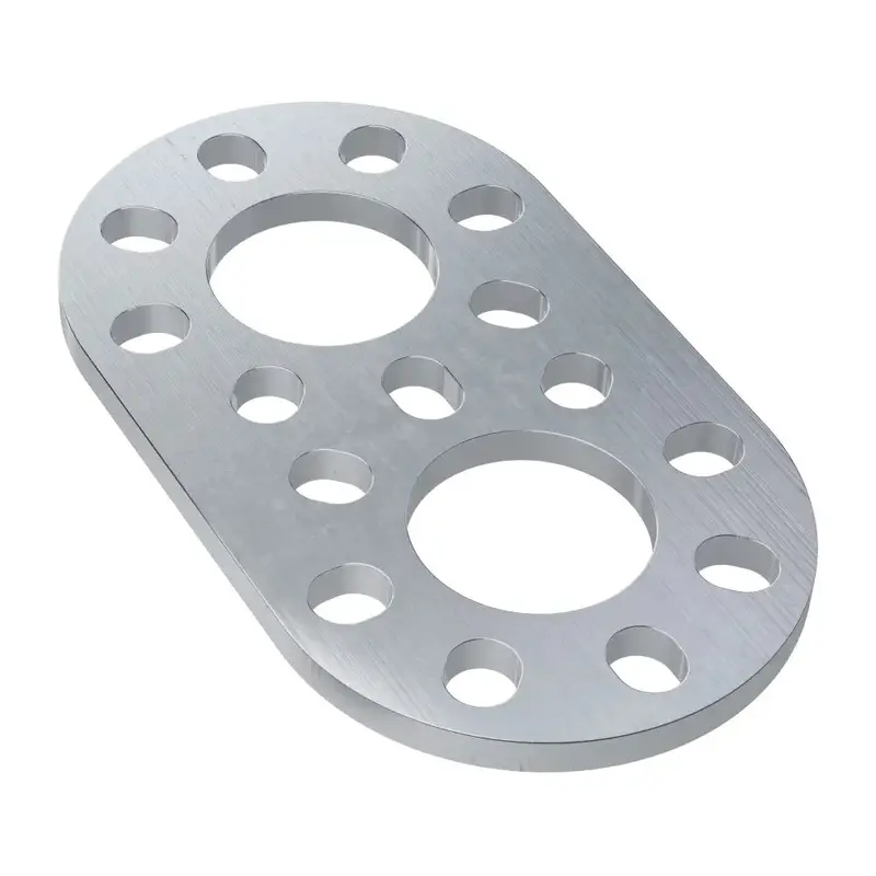 ServoCity 1105 Series Round-End Pattern Plate (2 Hole, 56mm Length)