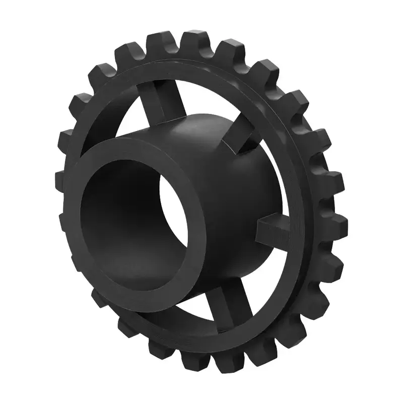 ServoCity 24 Tooth Press Fit Sprocket (0.1227" Pitch, 0.375" Bore)