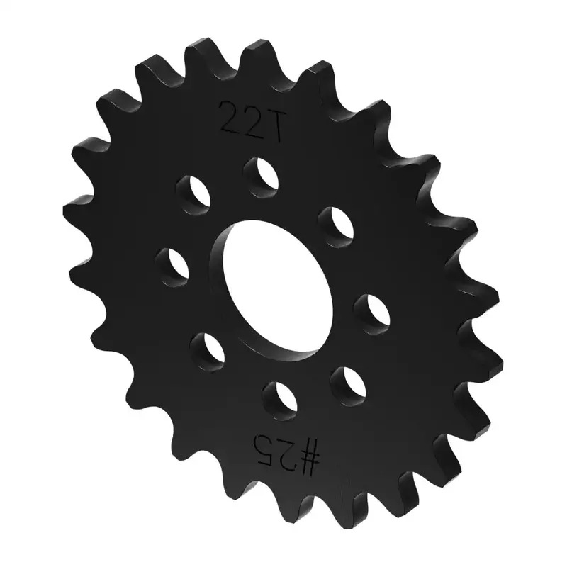 ServoCity #25 Pitch Acetal Hub-Mount Sprocket (14mm Bore, 22 Tooth)