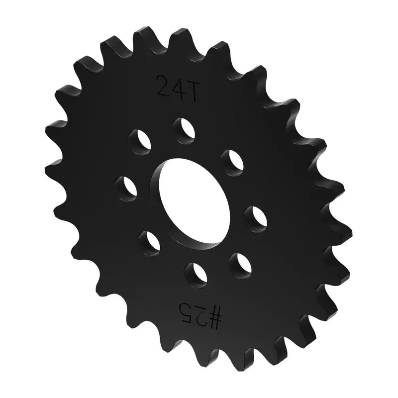 ServoCity #25 Pitch Acetal Hub-Mount Sprocket (14mm Bore, 24 Tooth)