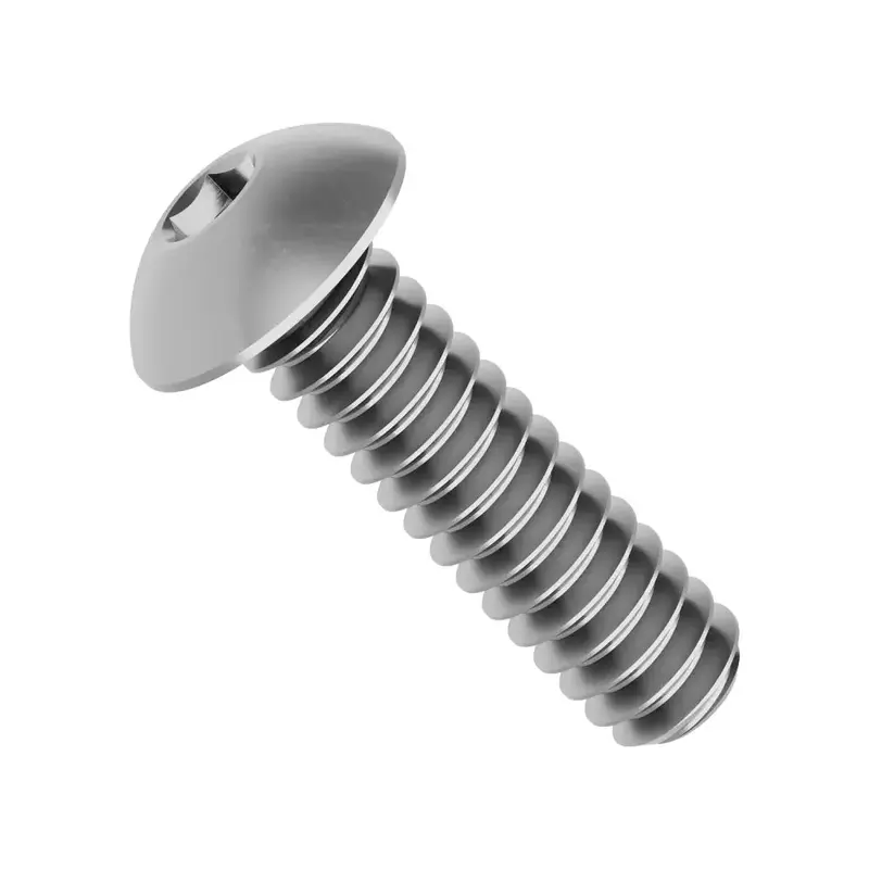ServoCity Button Head Screw (6-32 UNC, 1/2" Length) - 25 Pack