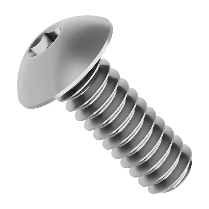 ServoCity Button Head Screw (6-32 UNC, 3/8" Length) - 25 Pack
