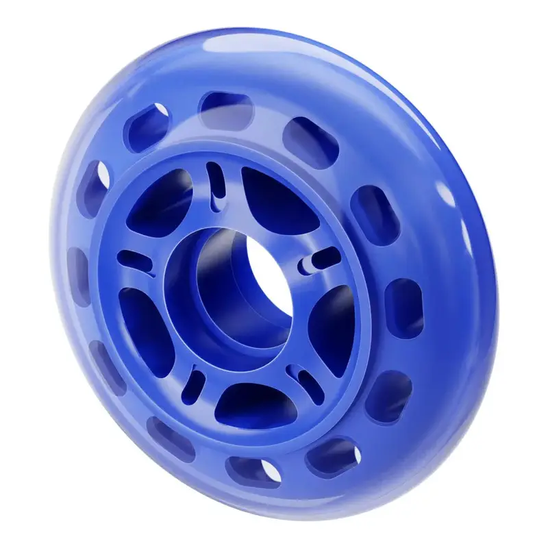 ServoCity Inline Skate Wheel (Blue, 76mm Diameter)