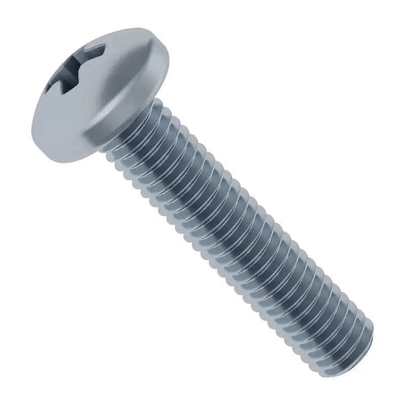 ServoCity M3 x 0.5mm Zinc-Plated Pan Head Screw (14mm Length) - 6 Pack