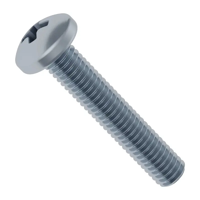 ServoCity M3 x 0.5mm Zinc-Plated Pan Head Screw (16mm Length) - 6 Pack
