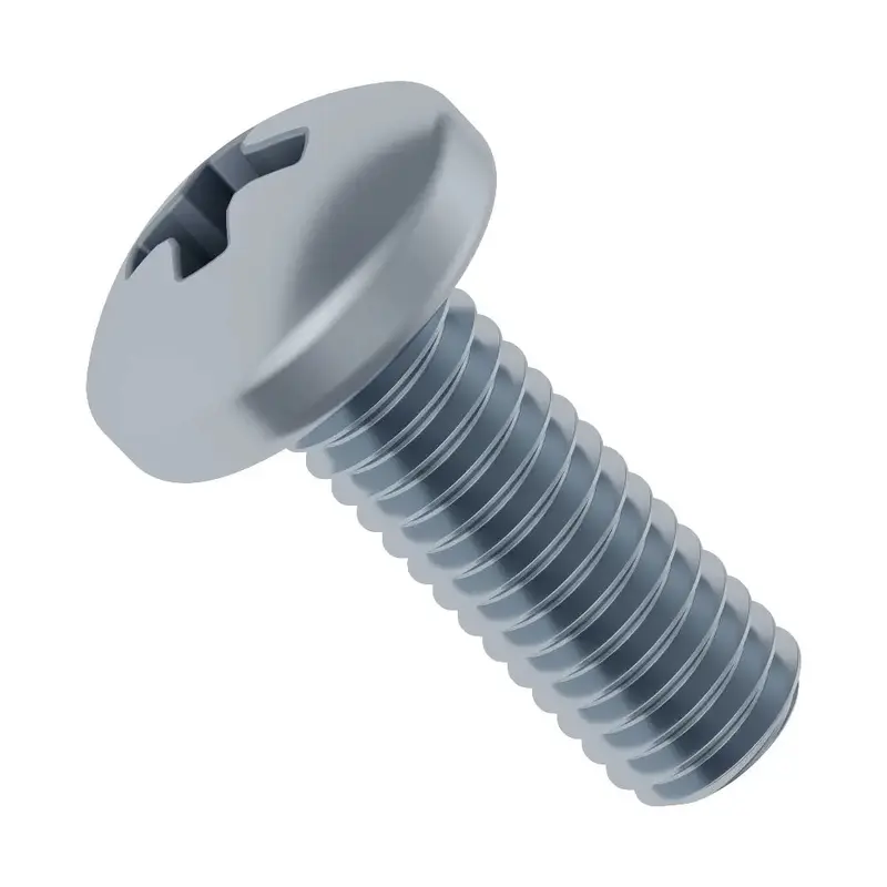 ServoCity M3 x 0.5mm Zinc-Plated Pan Head Screw (8mm Length) - 6 Pack