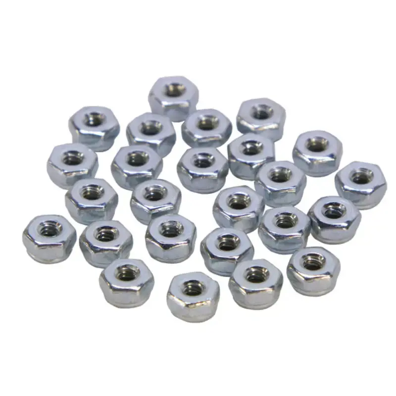ServoCity Nylon-Insert Locknut (6-32 UNC, 5/16" Hex) - 25 Pack