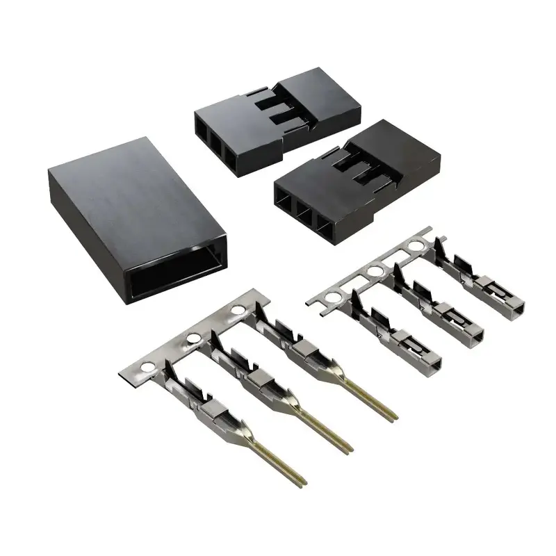 ServoCity Servo Connector Pack (3-Pos TJC8, MH-FC x 1, FH-MC x 1)