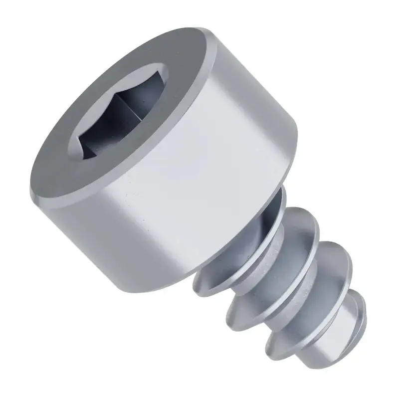 ServoCity Thread-Forming Socket Head Screw (M4 x 6mm Length) - 25 Pack