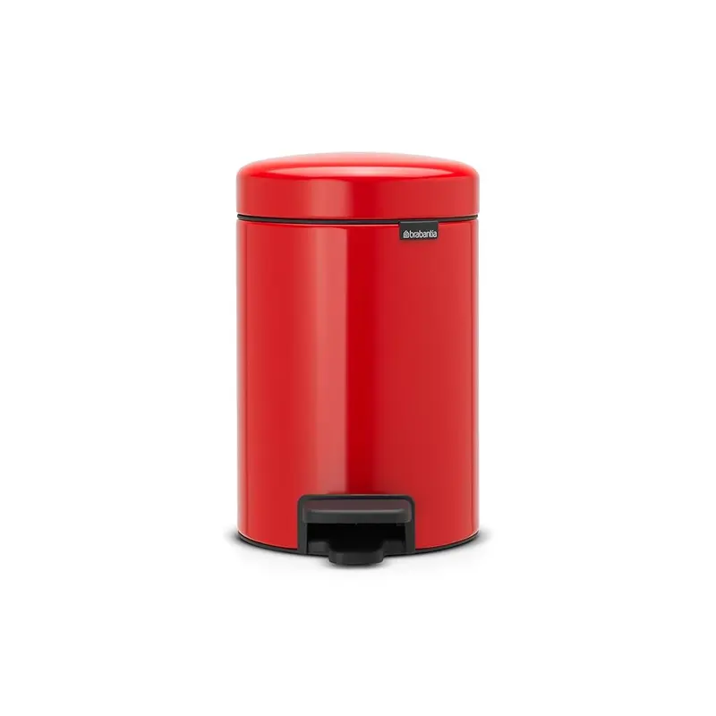 Brabantia 12L Newlcon Pedal Bin - Passion Red 112003