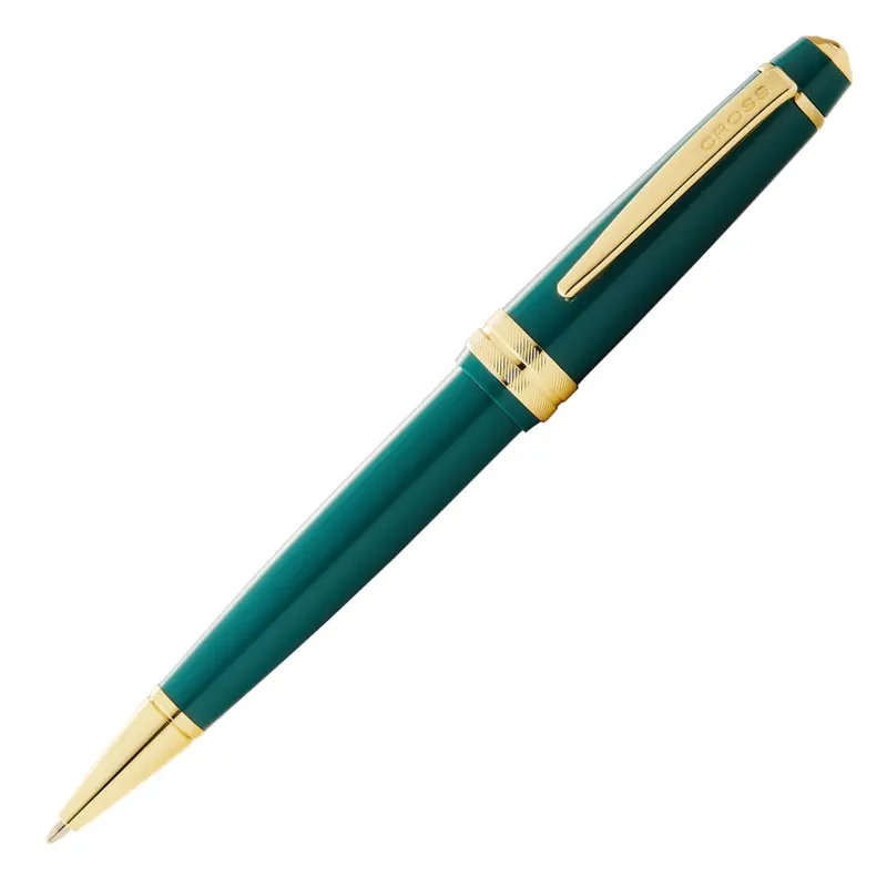 Cross Bailey Light Ballpoint Pen Green Resin with Gold Plated Trim - AT0742-12