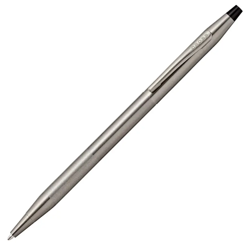 Cross Century Classic Ballpoint Pen Micro Knurled Titanium Grey - AT0082-137
