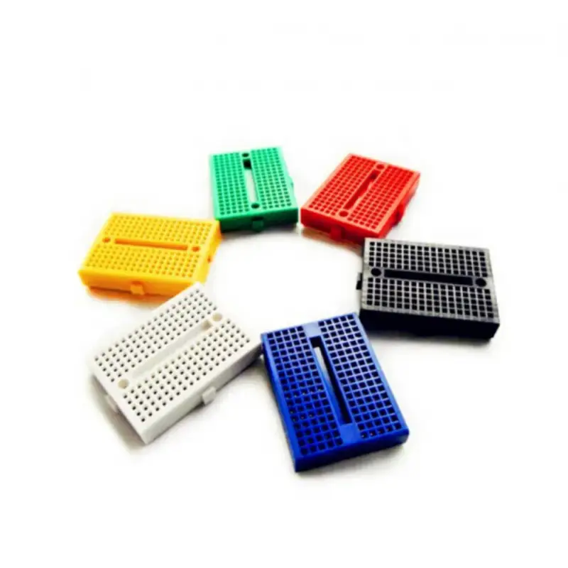 Dagu 6 Colors Mini Breadboard Prototype Tie-Point Clipped Together