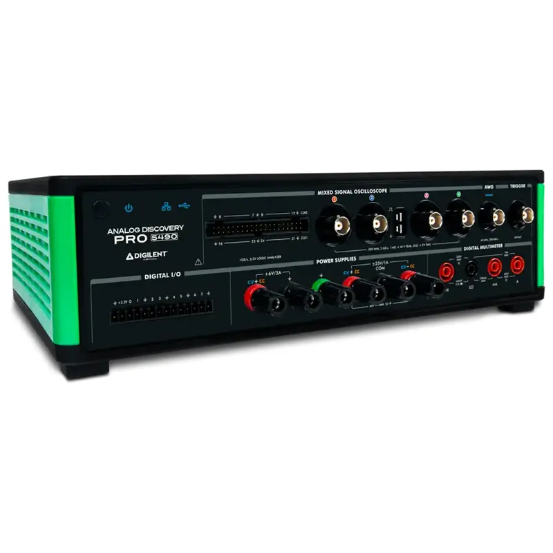 Digilent Analog Discovery Pro ADP5490 (4 Input, 500MHz, 2GS/s) ADP5490 (Specs) w/ BNC Probes