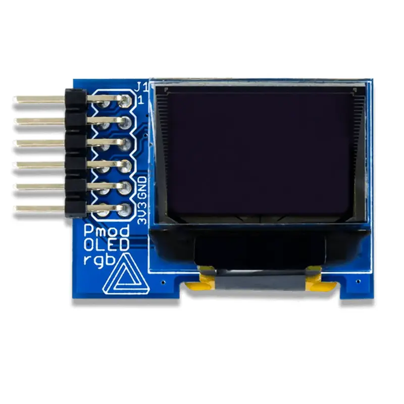 Digilent Pmod OLEDrgb: 96x64 RGB OLED Display w/ 16-bit Color Resolution