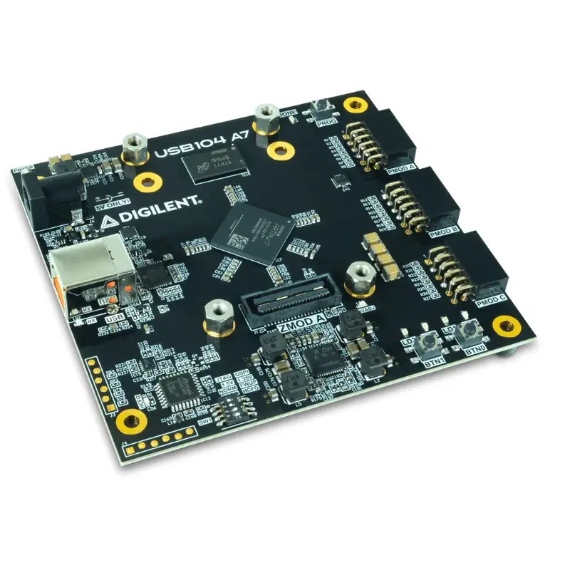 Digilent USB104 A7 Artix-7 FPGA Development Board w/ SYZYGY-Compatible Expansion