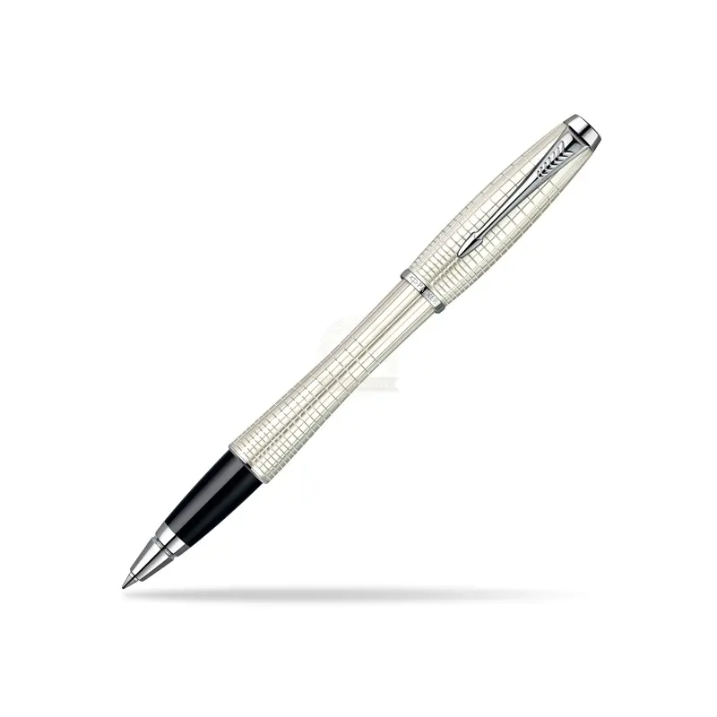 Parker Urban Premium Pearl Metal Chiselled CT Rollerball Pen - NS1931610