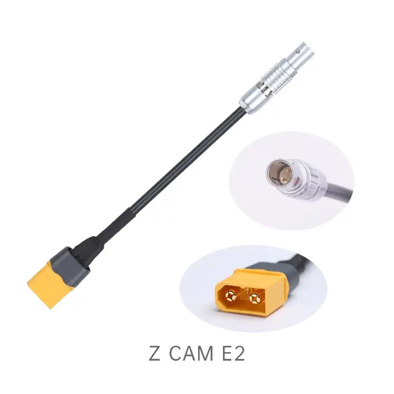 iFlight Taurus X8 XT60H-Male to Z CAM E2 Power Cable (4 Holes)