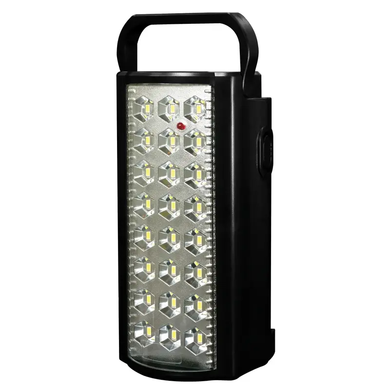 Switched Rechargeable Emergency Lantern with Power Bank  SWD50003BK (Black)