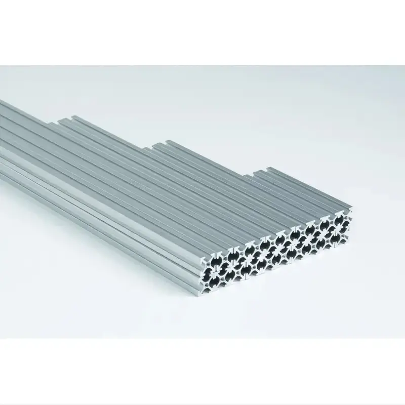 0808 Aluminum Profiles, 8x8mm, 4 Pieces, Silver