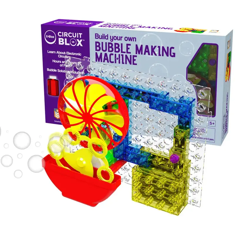 E-Blox Circuit blox BYO Bubble Making machine