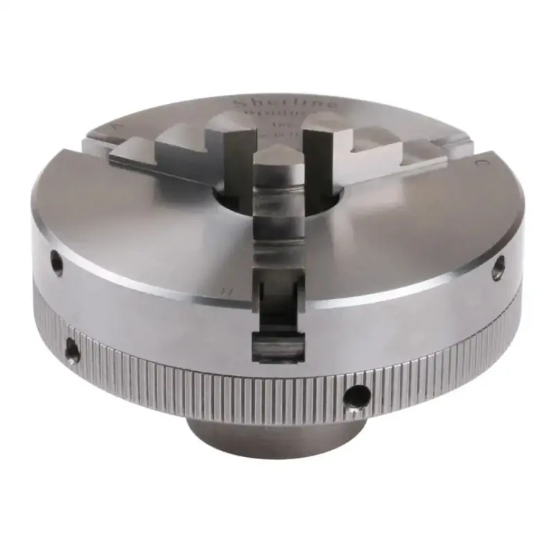 Sherline 3.1" 3-Jaw Self-Centering Wood Lathe Chuck (1" X 8 TPI)