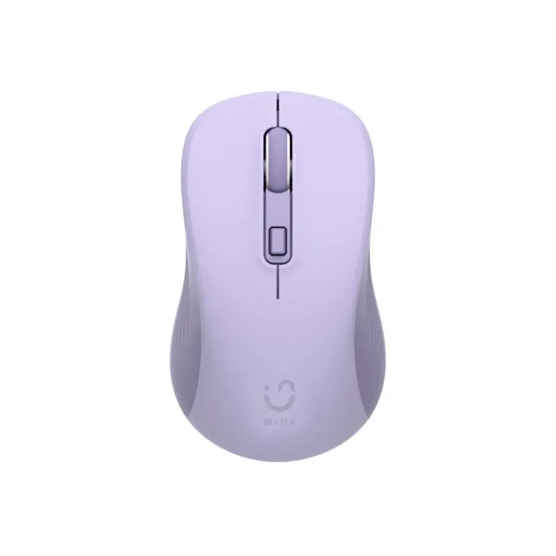 WinX CLICK Easy 1600DPI 2.4GHz Wireless Mouse Purple - WX-KB111